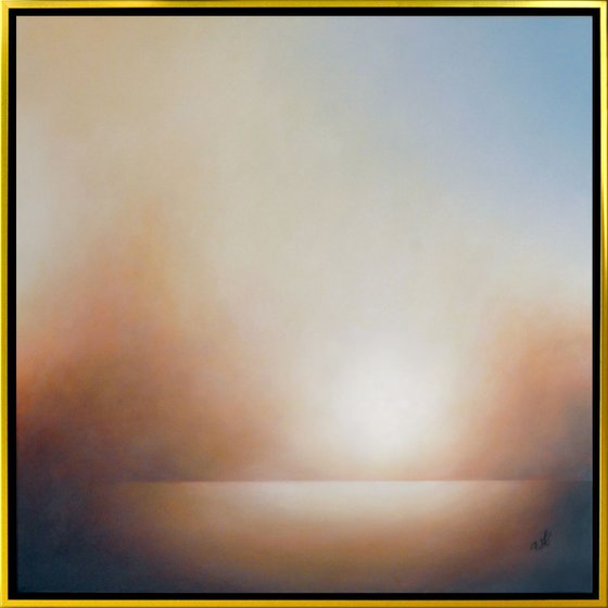 Large Abstract Seascape II 100×100