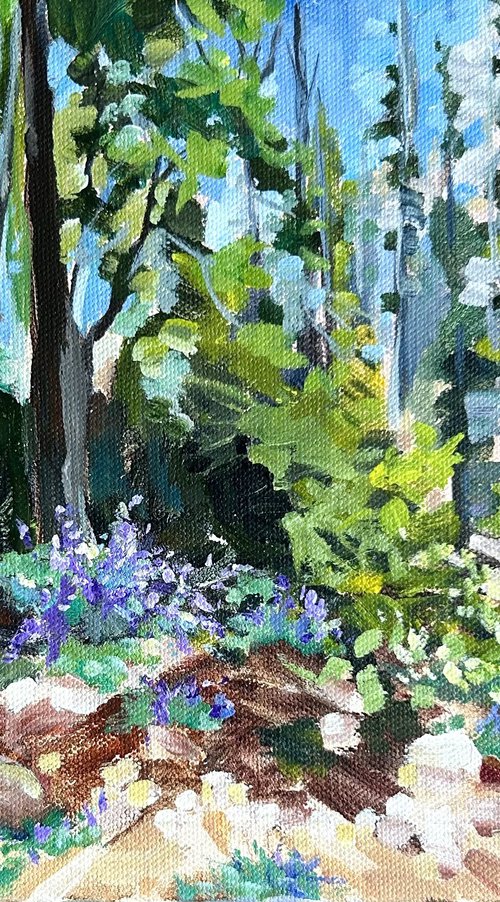 Lupine Trail Wilderness by Annette Wolters