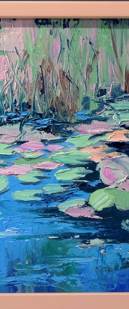 Water Lillies pond. by Vita Schagen