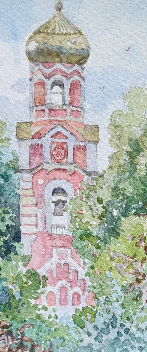 Sretenskaya Church by Olga Goryunova