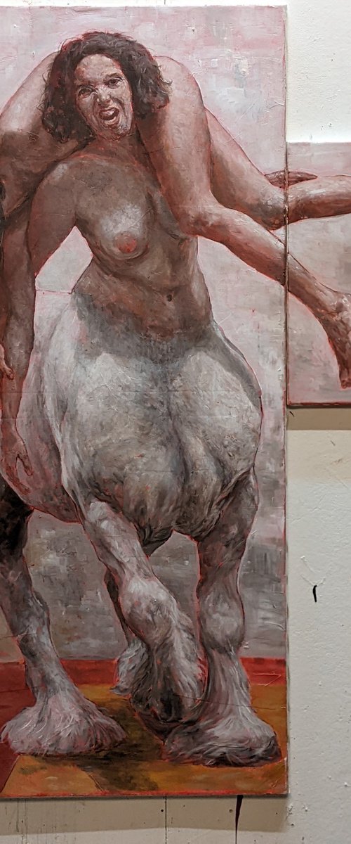 Femme centaure 3 by Jean-Marc Comby