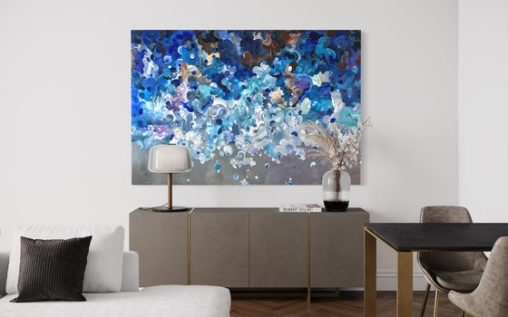 'Oceanum irides II' - 72x48"