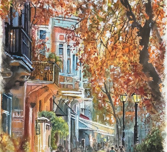 Paris In Autumn light