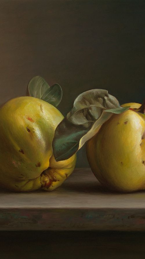 Two quinces by Albert Kechyan