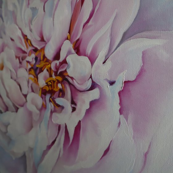 Peonies, Large painting Peony