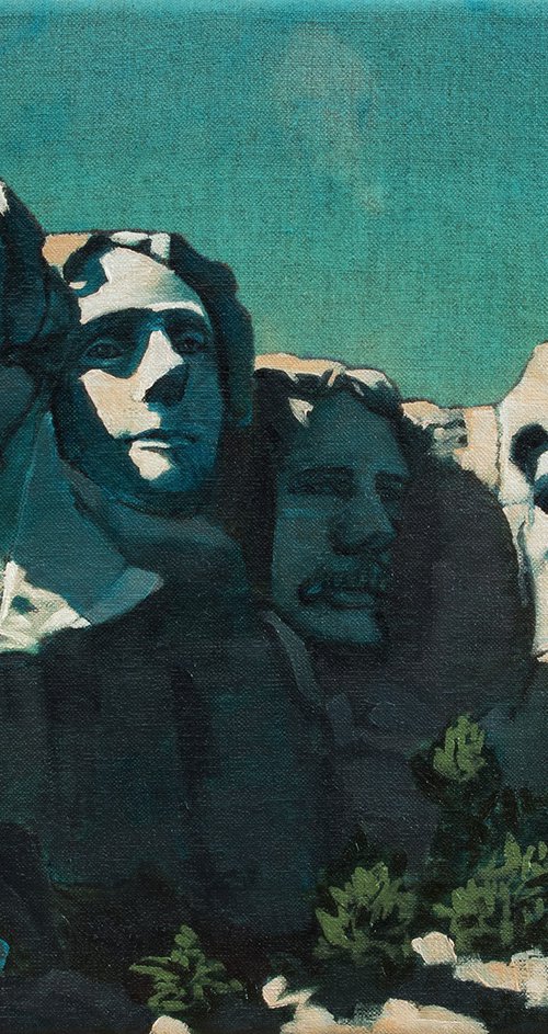 Mount Rushmore by Yue Zeng