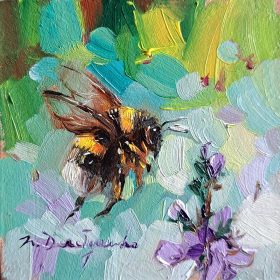 Bumblebee painting