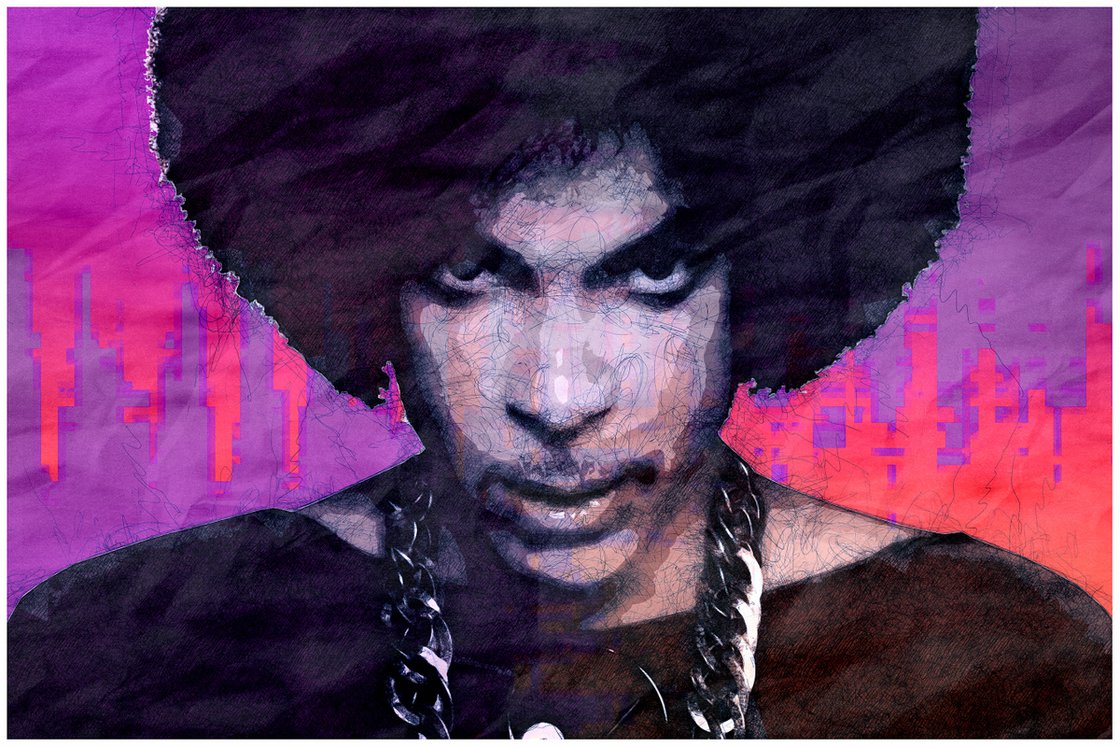 Prince - Purple Rain - Pop Art Modern Poster Andy Warhol Stylised Art  Digital Art (Giclée) by Jakub DK - JAKUB D KRZEWNIAK | Artfinder