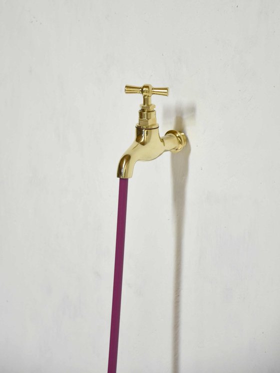 Le liquide violet