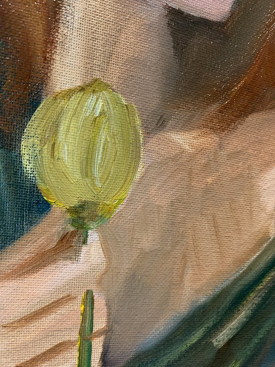 Woman with Tulip