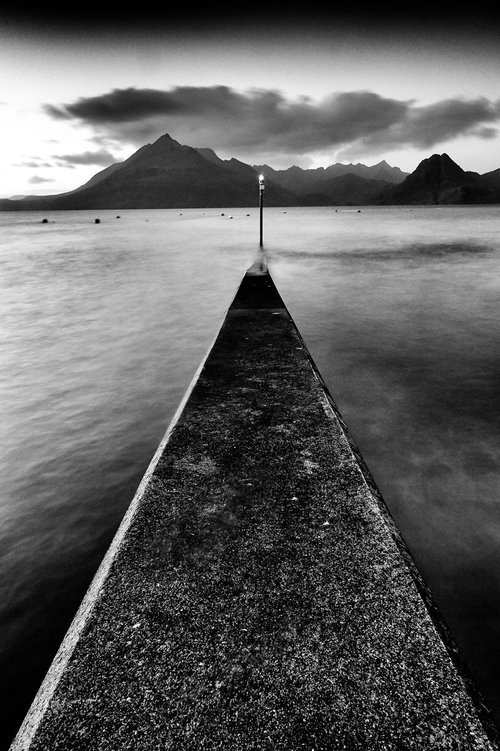 The Boat Jetty at  Elgol Isle of Skye  - Scotland by Stephen Hodgetts Photography
