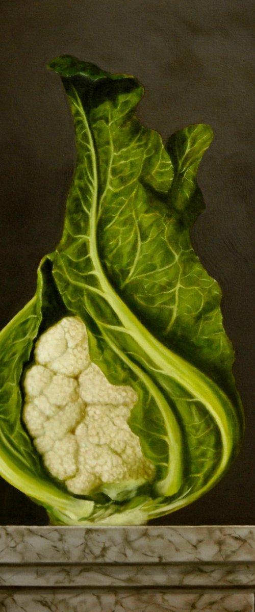 Cauliflower art by Mike Skidmore