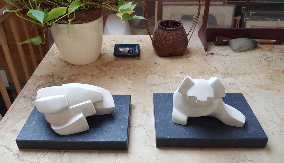 Clay Sculpture , Relaxation By Sol Michiels, 10 X 7, Artwork For Sale On Artfinder