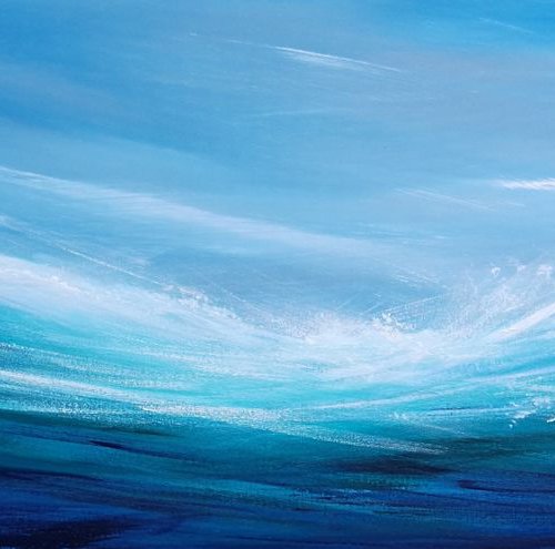 Pure Surf 3 - Surf, Wave Art, Seascape, by Mel Graham