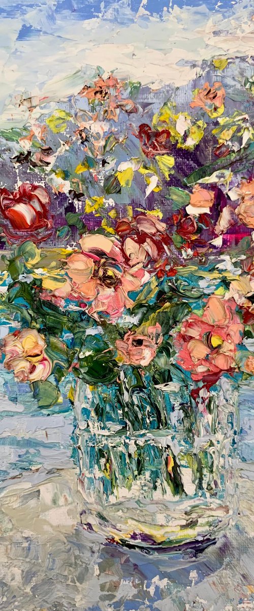 Bouquet of summer flowers by Vilma Gataveckienė