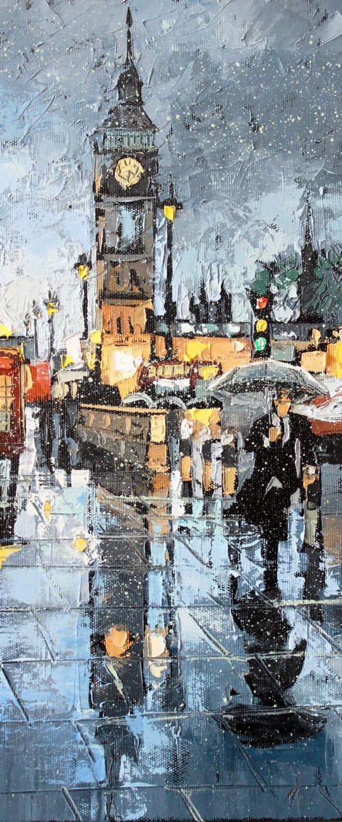 Evening London by Volodymyr Melnychuk