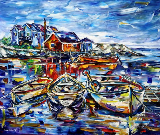 The Boats Of Peggy's Cove