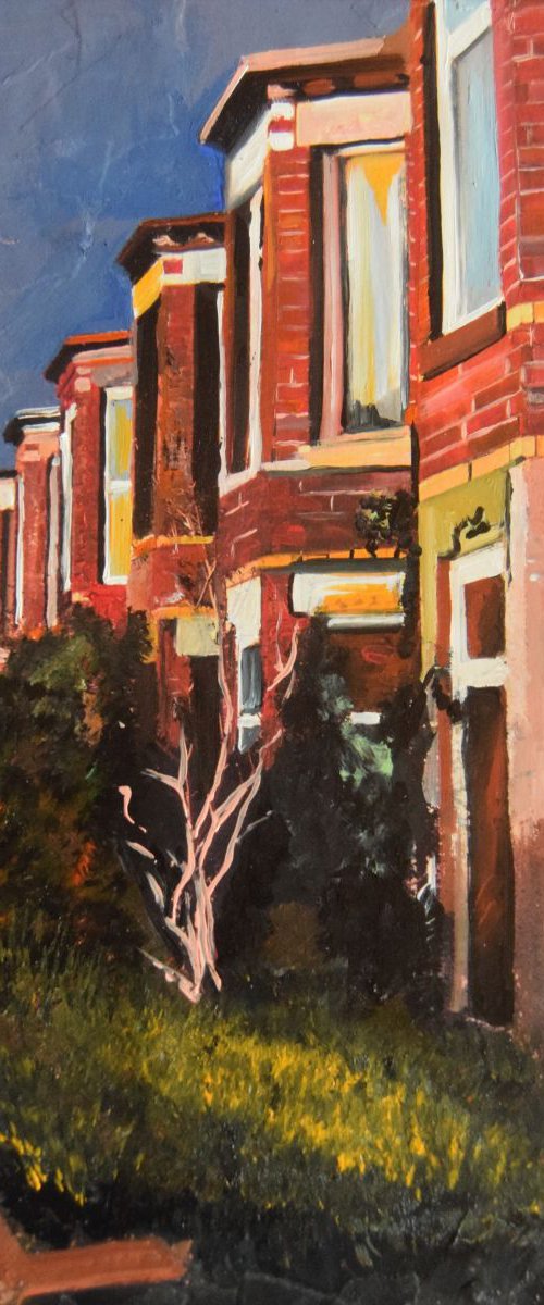 West Hull, Terraced Houses by Andrew  Reid Wildman