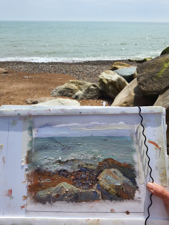 HOVE beach, summertime