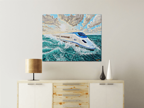 Tren AVE Transindico Sanghai  - La Azohia