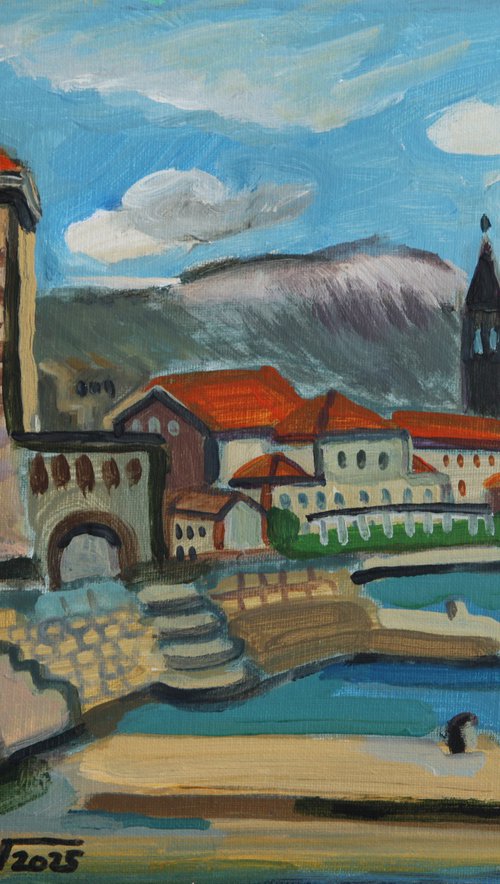 Perast by Marina Gorkaeva