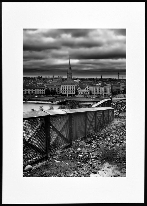" Cloudy Autumn. Stockholm "  Limited Edition 1 / 15