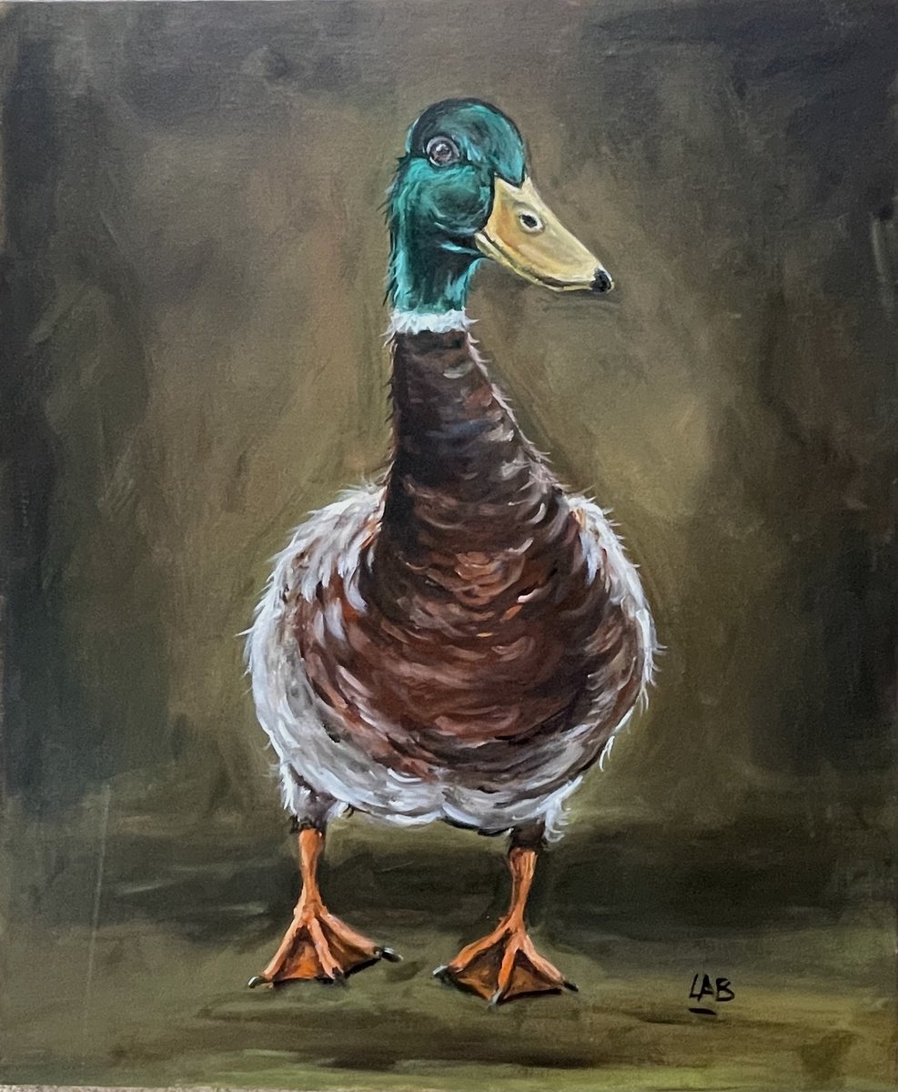 Webster By Louise Brown, 20 X 24, Artwork For Sale On Artfinder