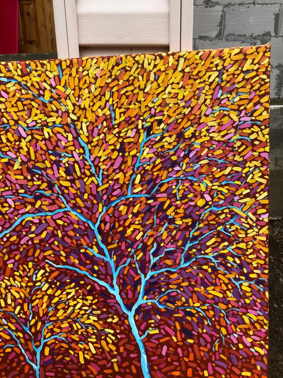 Colourful tree