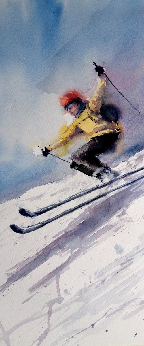 the skier 10 by Giorgio Gosti