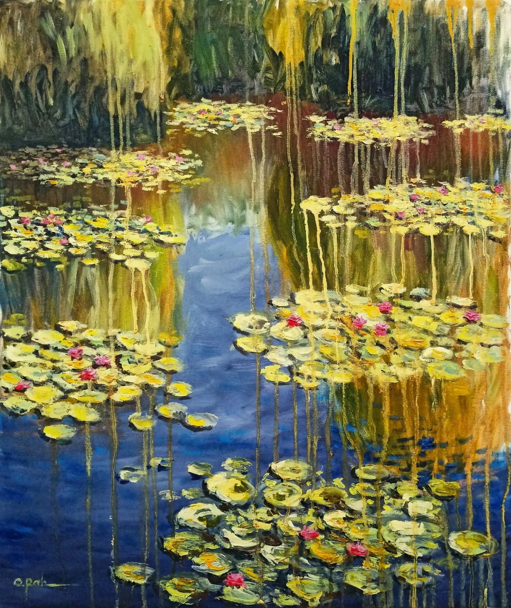 Impression. Water lilies 6 by Oleh Rak