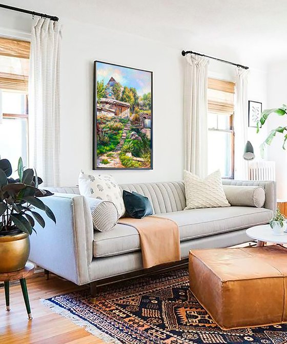 A Secluded Corner of Khashtarak Village