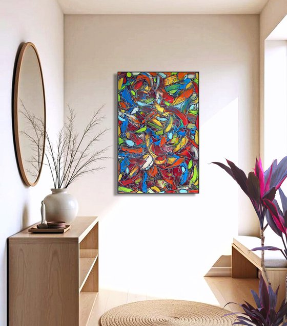 STAIND GLASS WINDOW