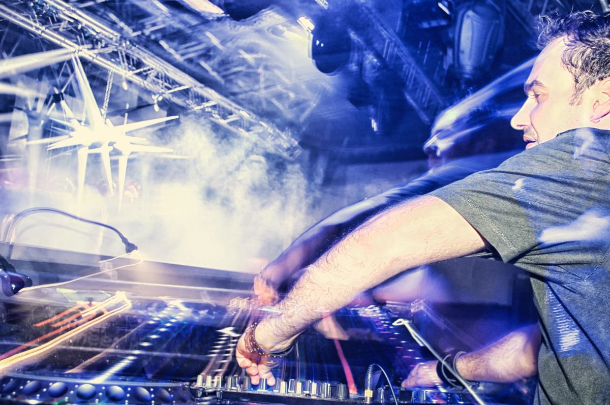 Impressionistic Abstract Photograph By Marc Ehrenbold, 40 X 30", Drop The Bass, Original Artwork