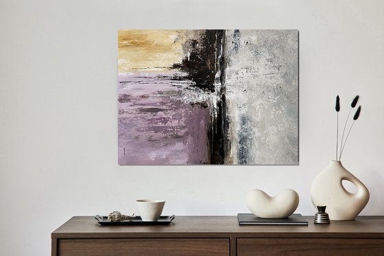 Muted Light Over Earth and Violet