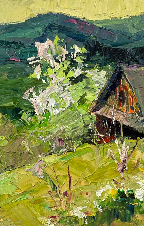 Spring in the Endless Mountains by Boris Serdyuk