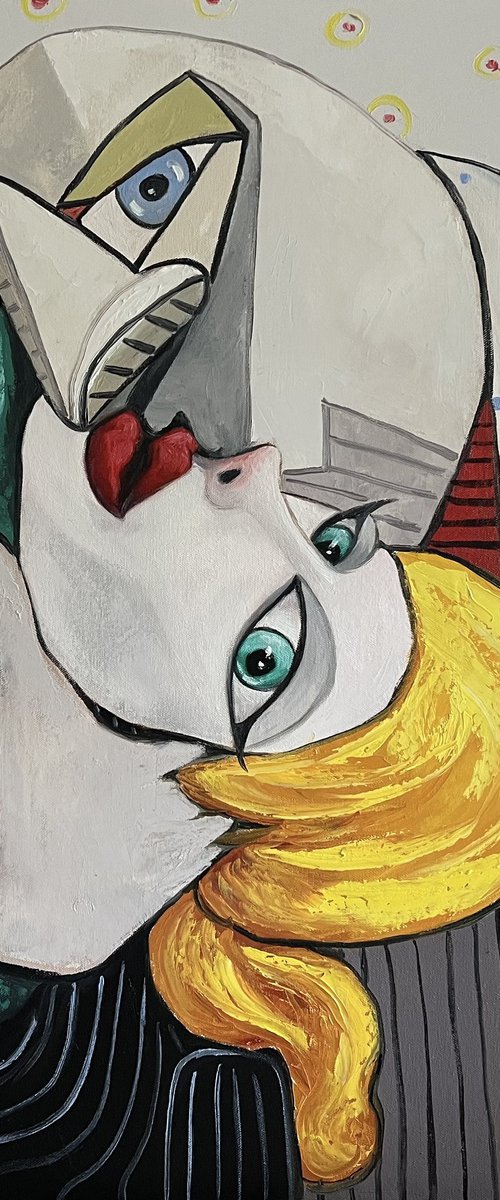 A passionate embrace by Ta Byrne