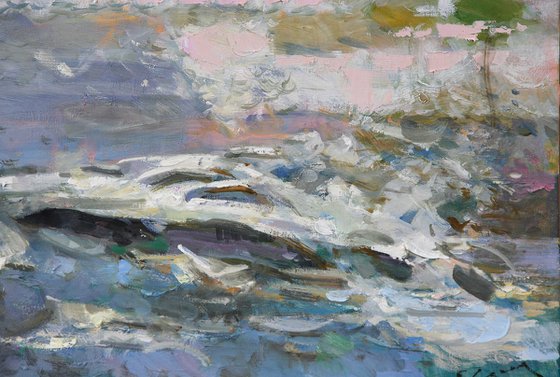 "landscape with a boat"