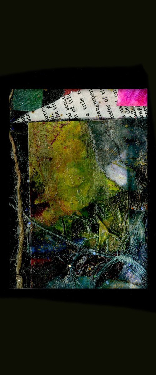 Abstract Collage 6 by Kathy Morton Stanion