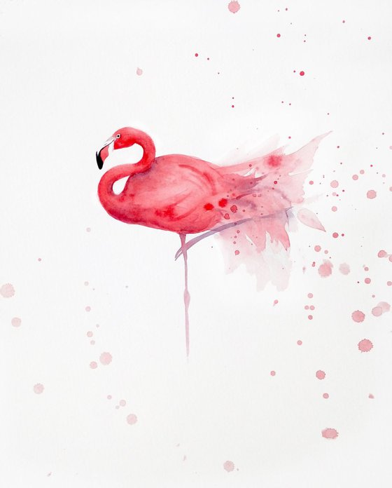 Flamingo -  Tropical birds, Exotic Birds, Flamingo Artwork