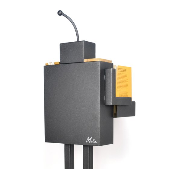 ROBOOK METALLIC BLACK/ YELLOW MARBLE N1/20