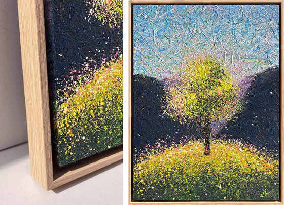 Where Silence Becomes Joy - light frame