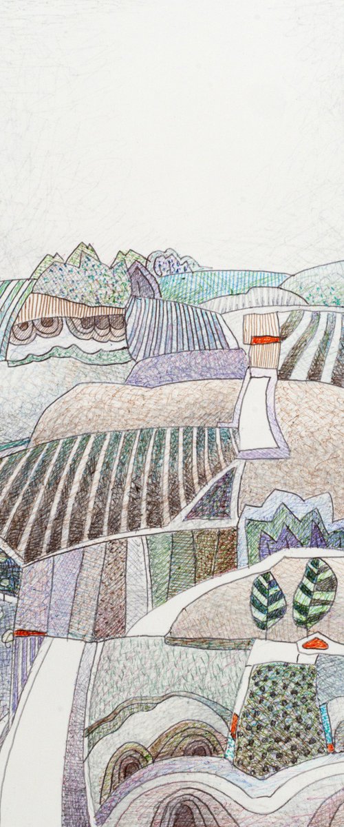 Ballpoint pen, untitled, 36 by Rob   van Hoek