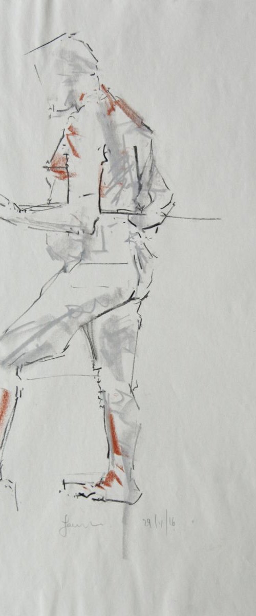 Life Drawing No 116 by Ian McKay