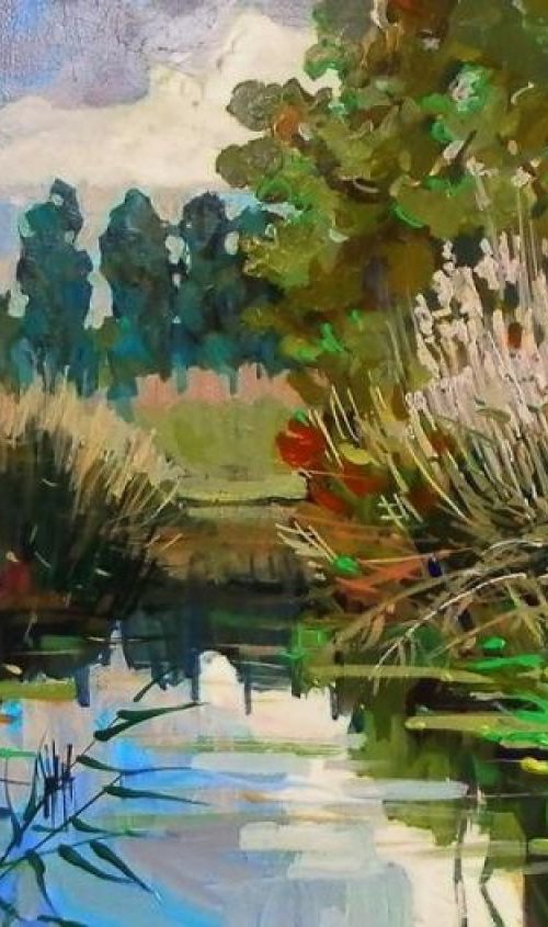 quiet backwater by Sergey  Kachin