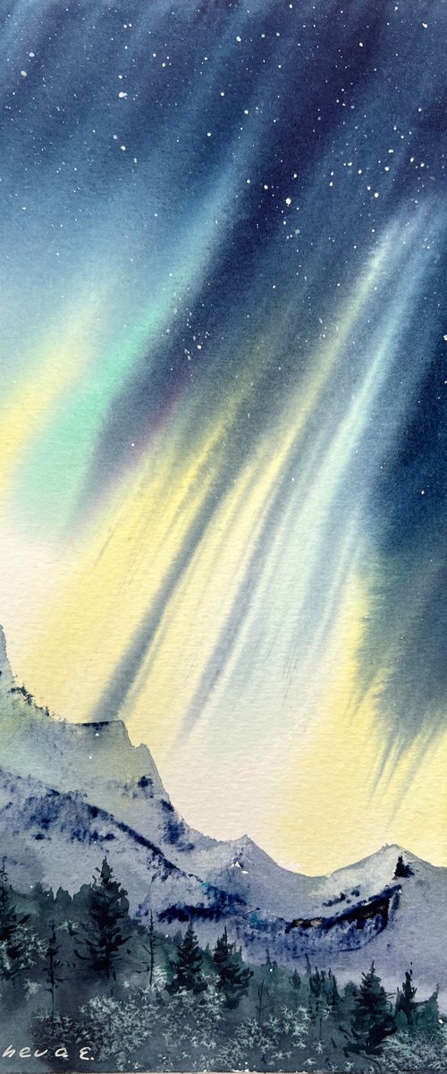 Northern lights #32 by Eugenia Gorbacheva