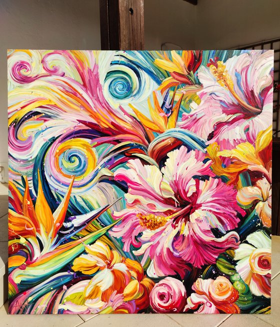 Sweet Havana  Abstract Floral