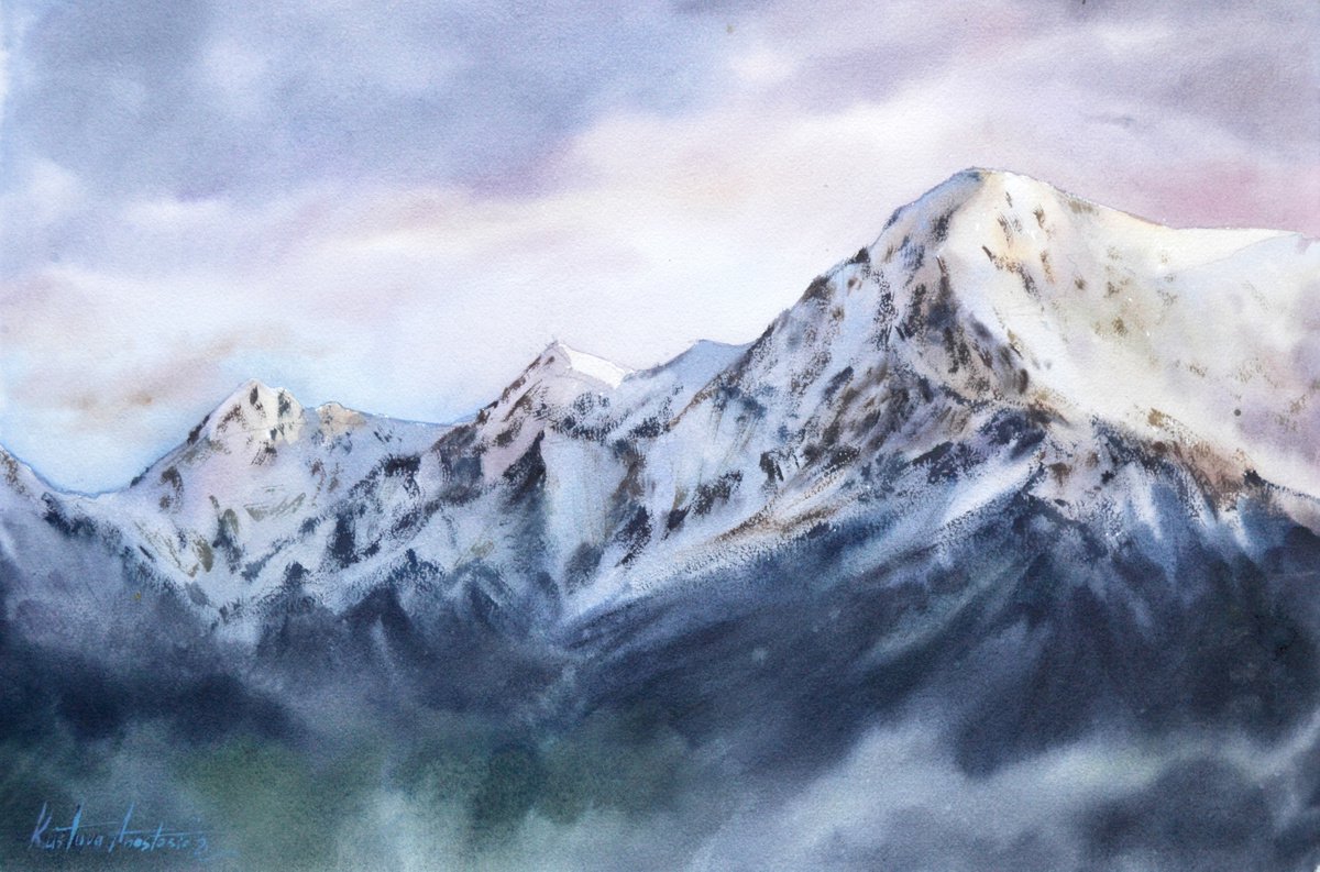 Mountains by Anastasia Kustova