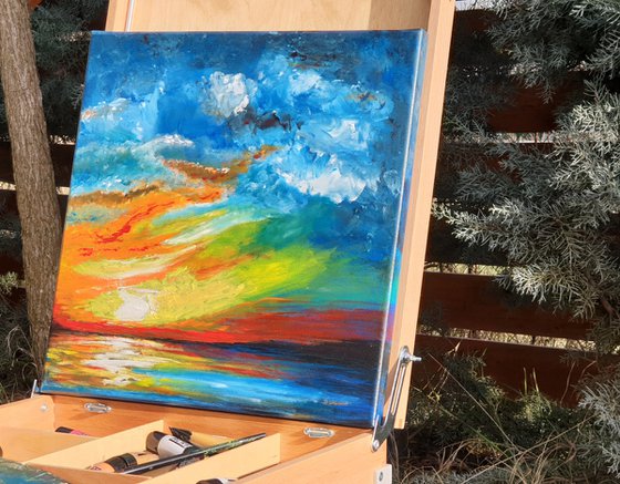 Setting sun 1