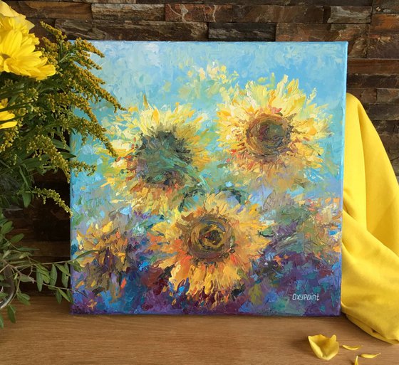 "The flower suns" sunflowers