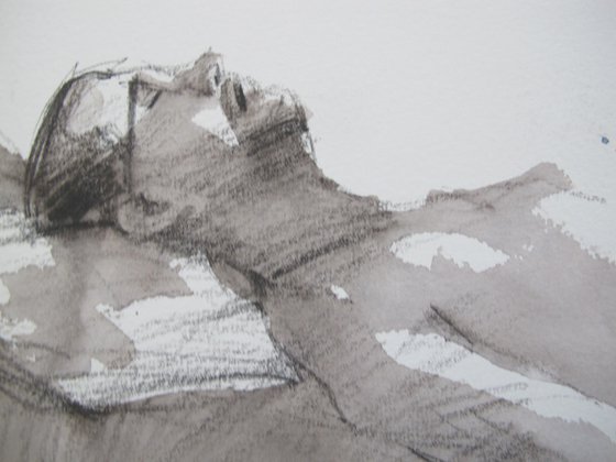 reclining male nude